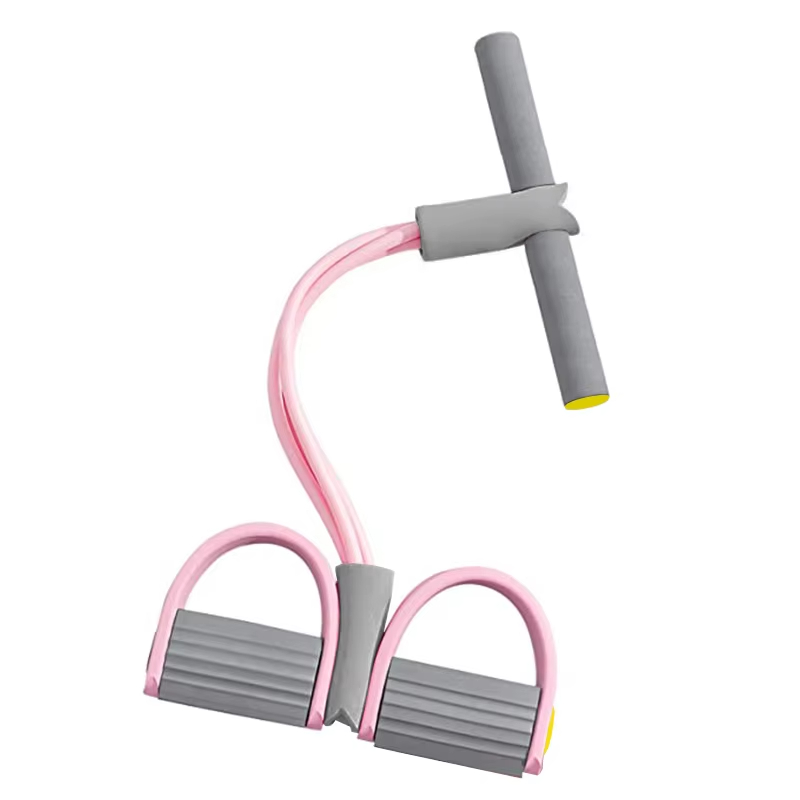 Yoga Pedal Puller Fitness Equipment - Resistance Band 4-Tube Yoga Pedal Puller