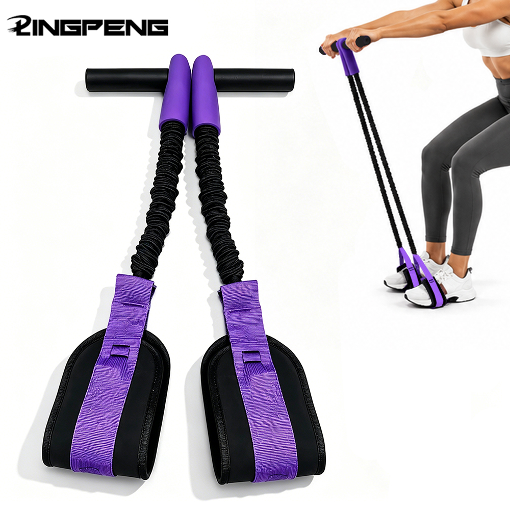 Yoga Pedal Puller Fitness Equipment - Peralatan Sit Up Profesional, Resistance Band
