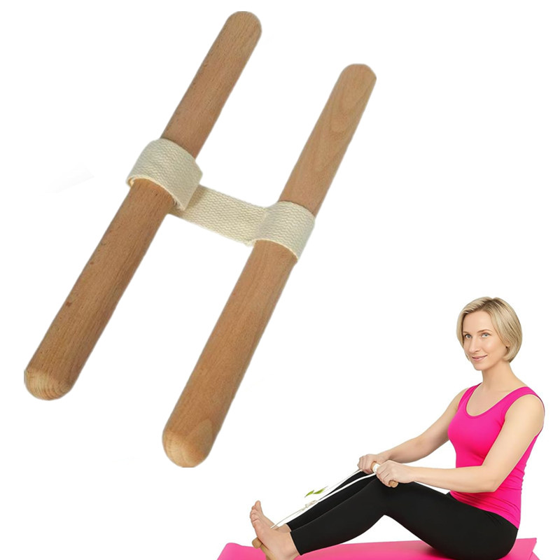 Yoga And Fitness - Alat Peregang Hamstring dengan Tali Fleksibel