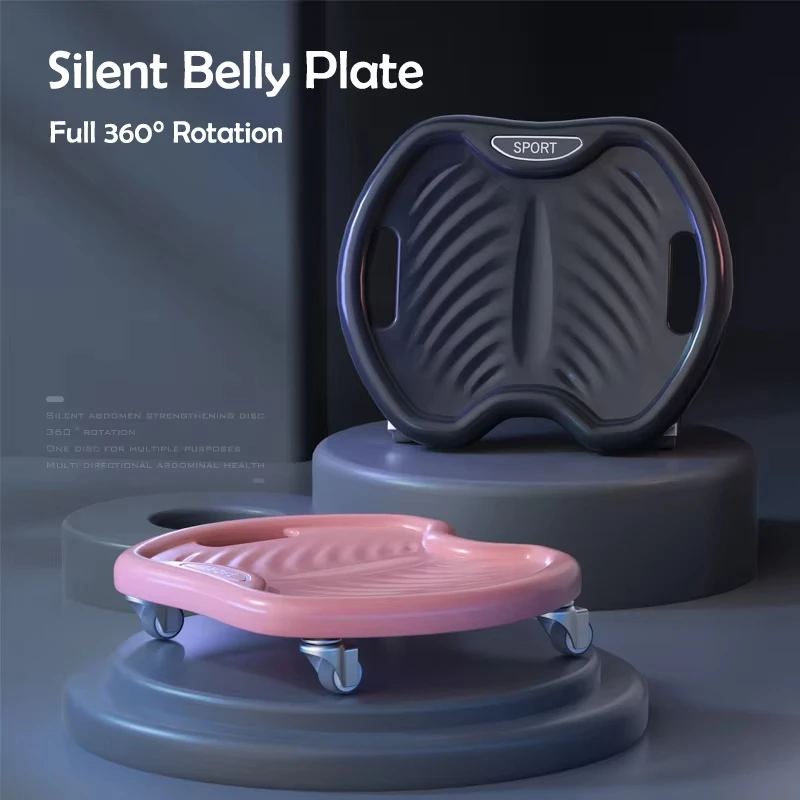 Ab Wheel Roller - Alat Latihan Otot Perut dengan Roda,