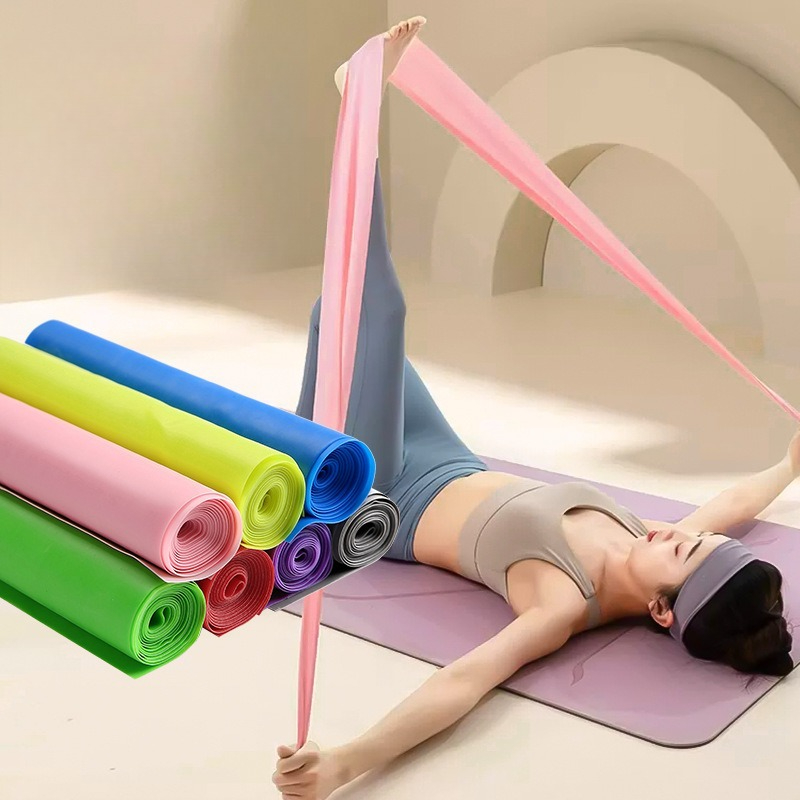 Yoga Fitness Health - Pita Resistensi Elastis Anti-Selip Premium Lateks