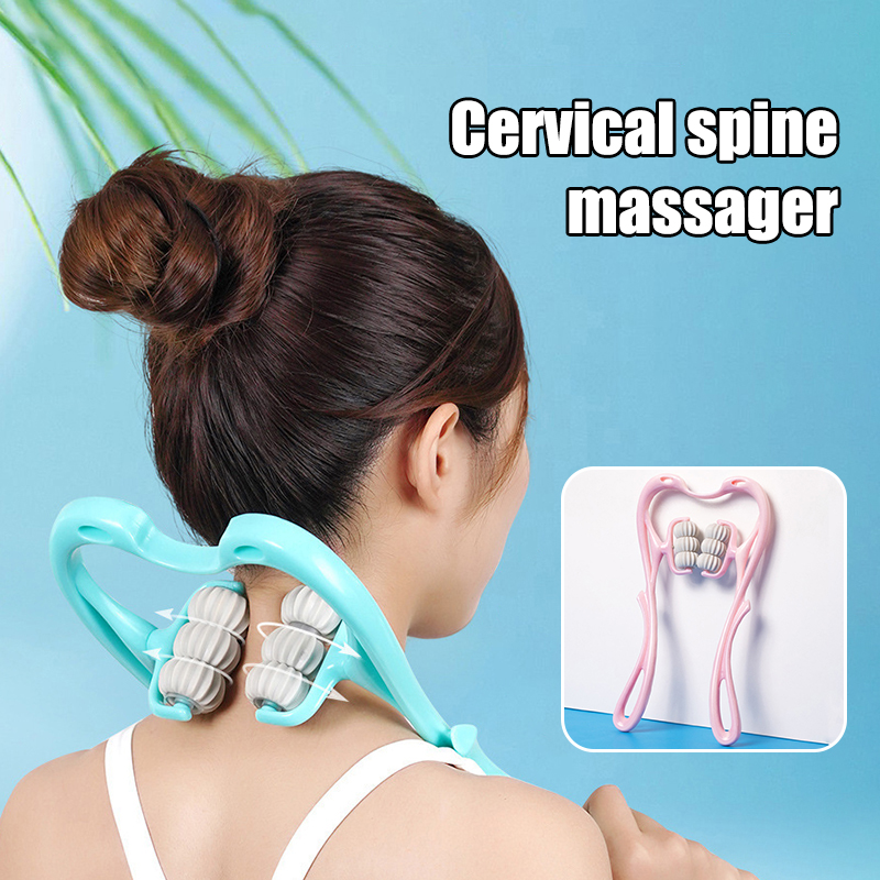 Shoulder Massage Ball - Alat pijat leher tengkuk, penjepit leher