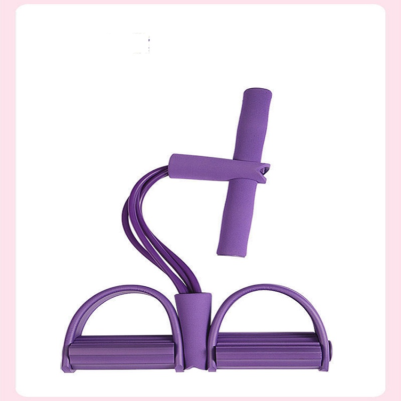 Yoga Pedal Puller Fitness Equipment - Tensioner Pedal Empat Tabung Peralatan Fitness