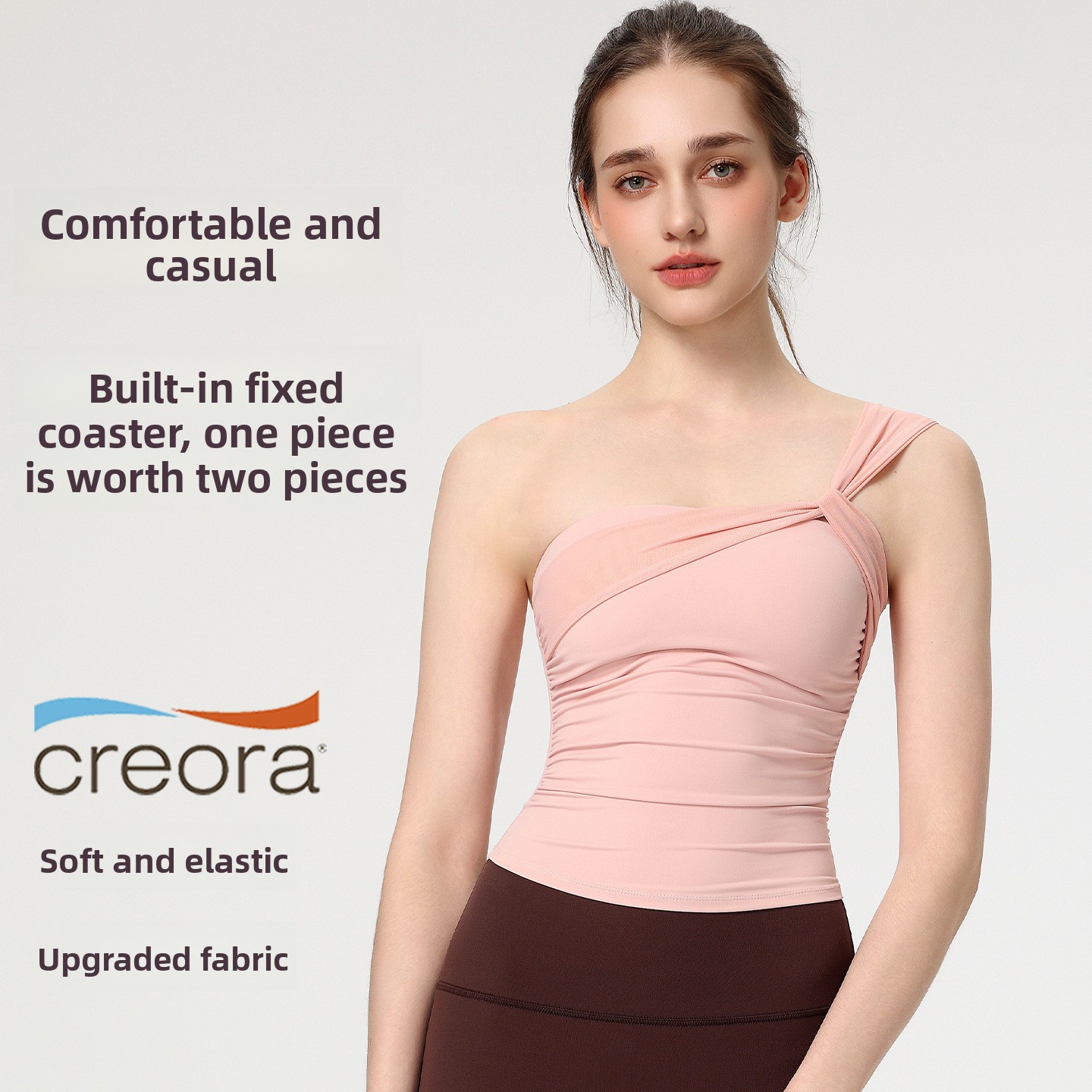 Yoga Fitness Matte - Bra Yoga Wanita Seksi dengan Bahu