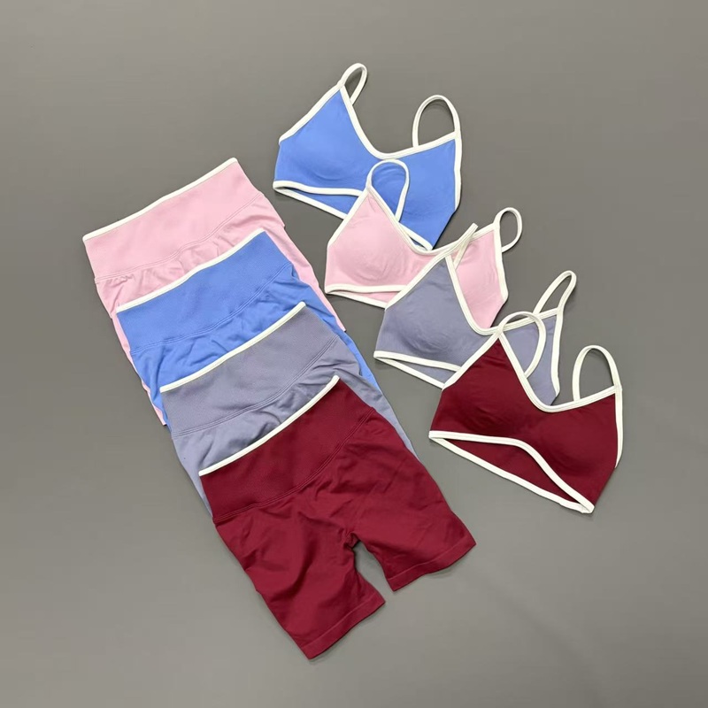 Ignite Yoga Fitness - Set Olahraga Wanita 2 Potong, Celana