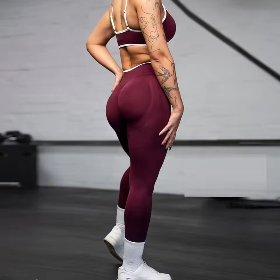 Ignite Yoga Fitness - Legging Yoga Seamless Ignite untuk Wanita,