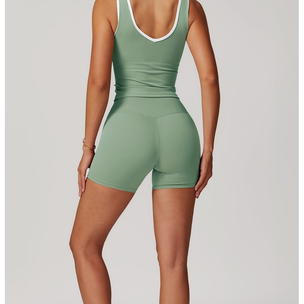 Set Yoga Pinggang Tinggi Model - Yoga Fitness Health ulasan dan harga