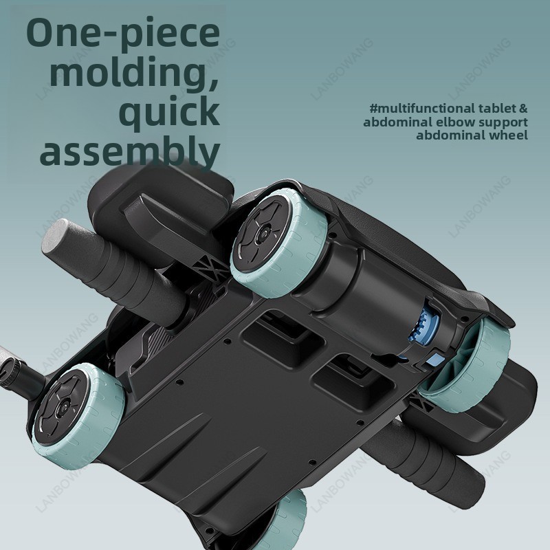 Alat Latihan Perut Ab Roller 4 - Ab Wheel Roller ulasan dan harga