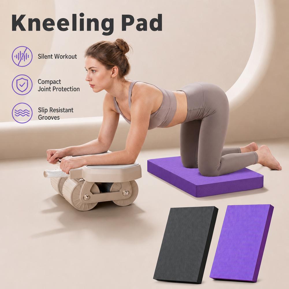 Alas Lutut Yoga Tebal Anti Sel - Ab Wheel Roller ulasan dan harga
