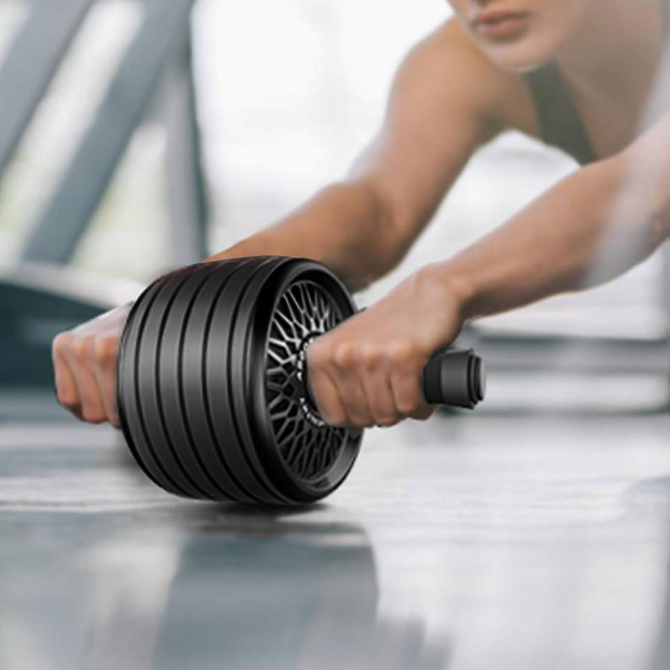 Ab Roller Roda Latihan Otot Pe - Ab Wheel Roller ulasan dan harga