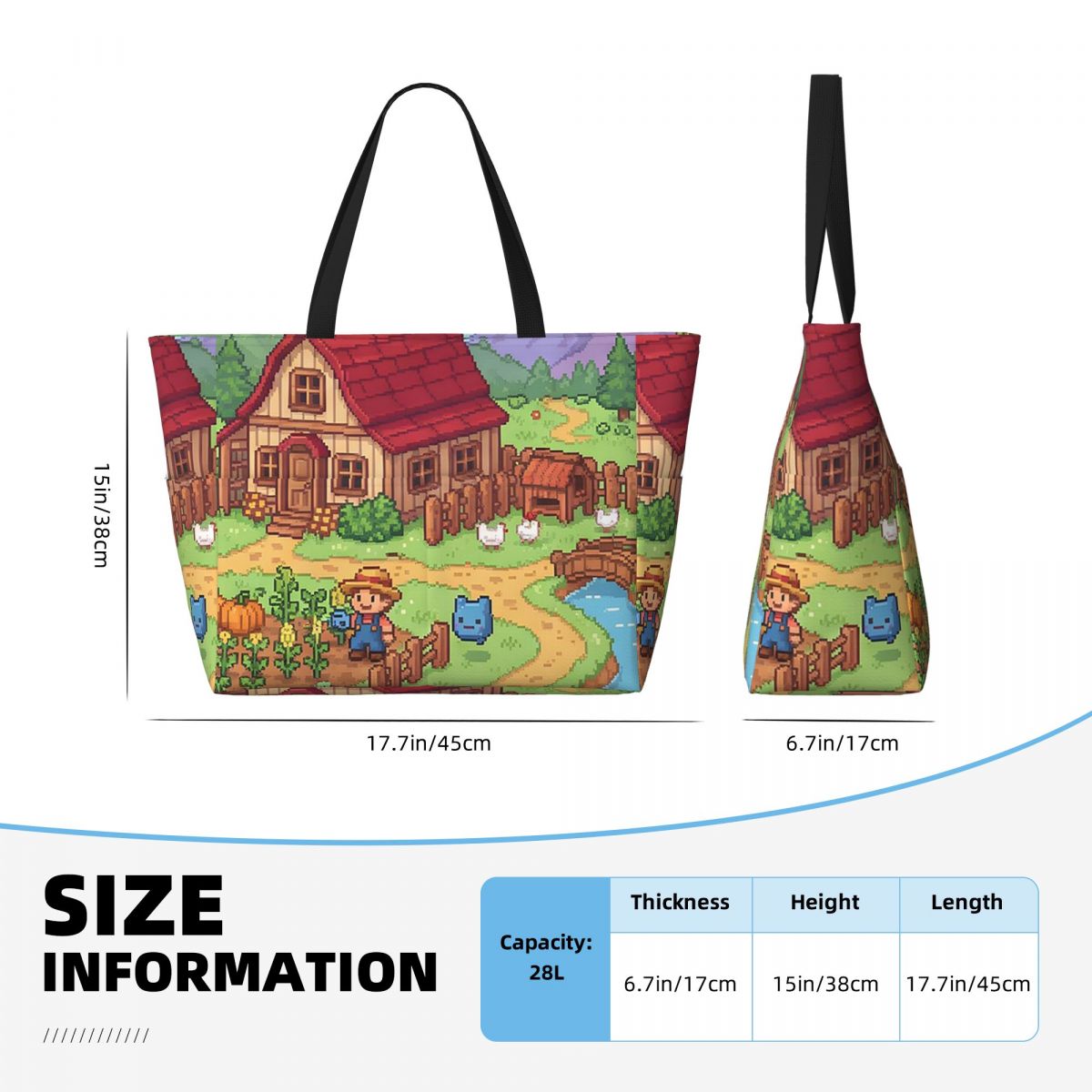 Stardew Valley Video Gamer Tas - Yoga Fitness Video ulasan dan harga