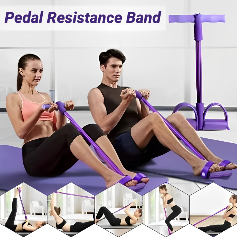 O Four-Tube Pedal Tensikloer P - Yoga Pedal Puller Fitness Equipment ulasan dan harga