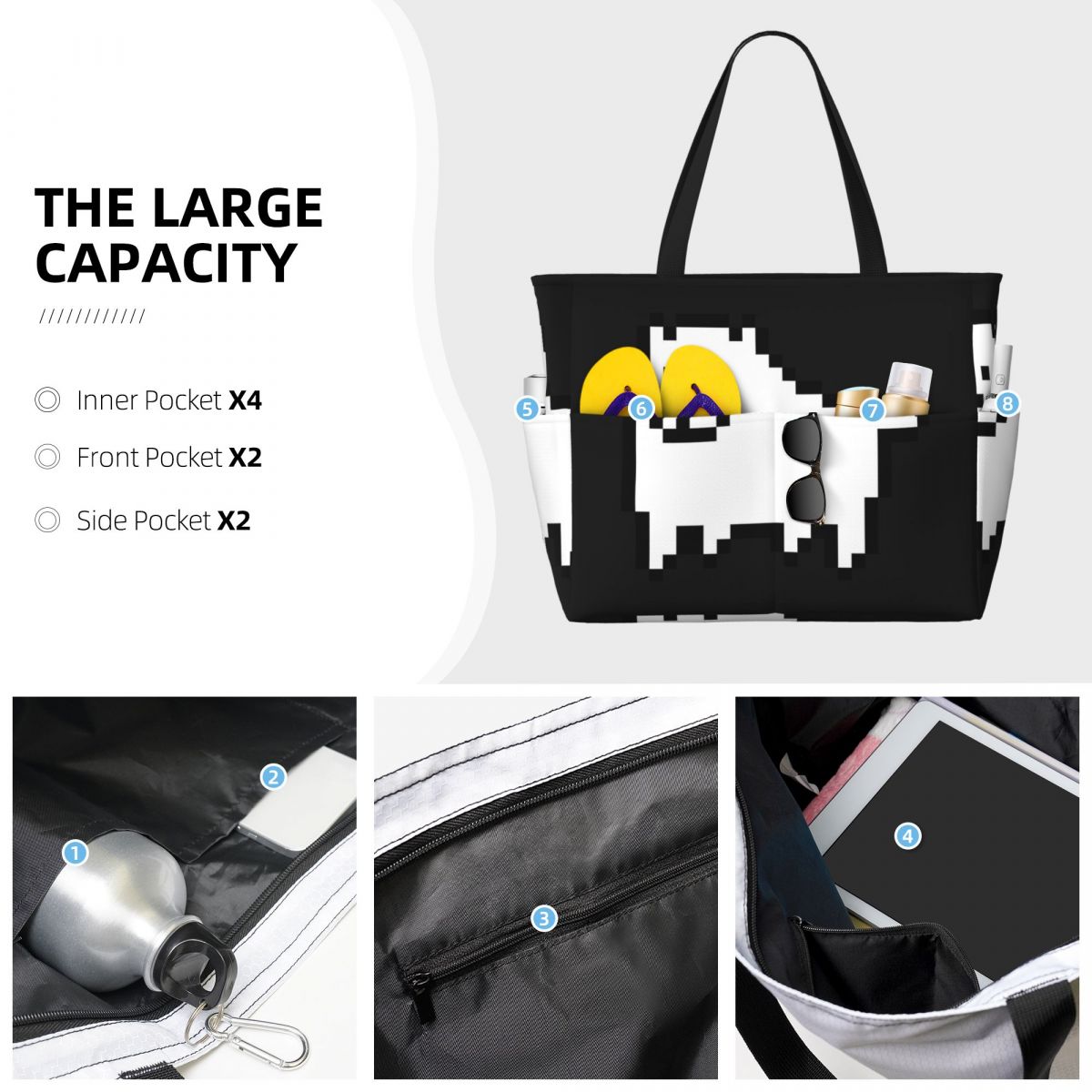 Tas Tote Pantai Annoying Dog I - Yoga Fitness Video ulasan dan harga