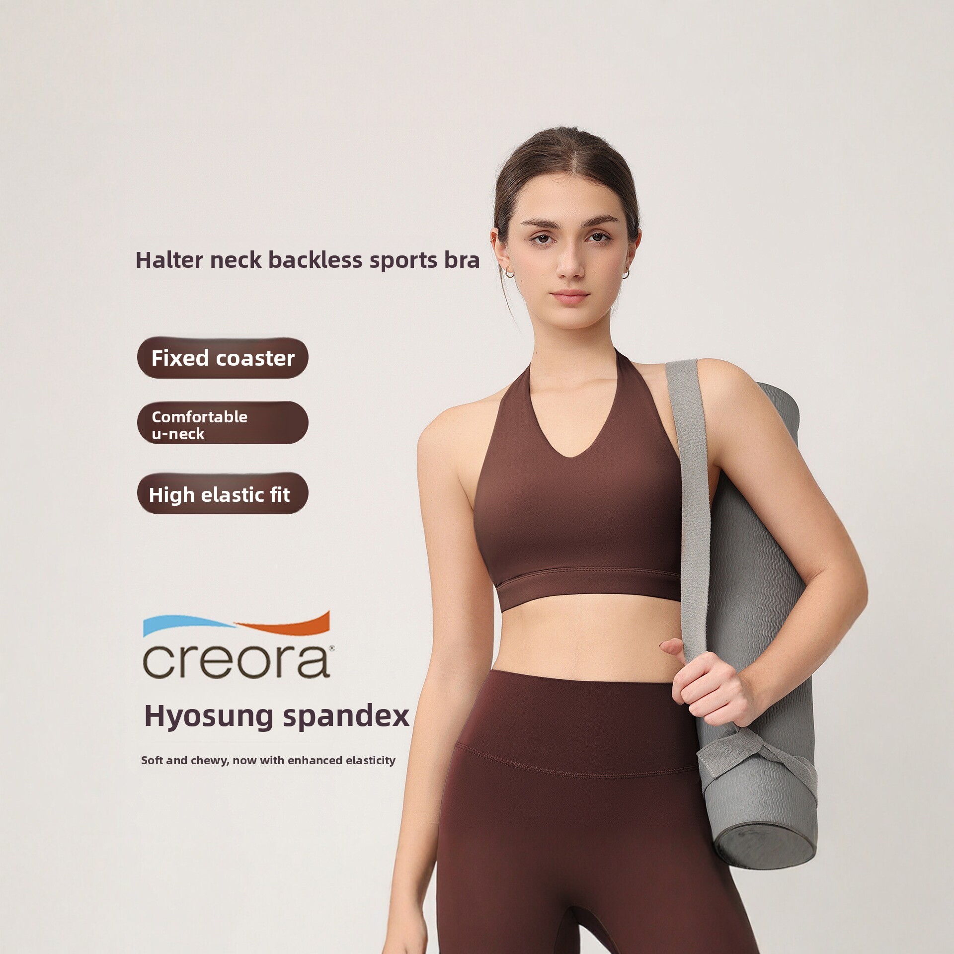 Bra Olahraga Wanita Model Halt - Yoga Fitness Matte ulasan dan harga