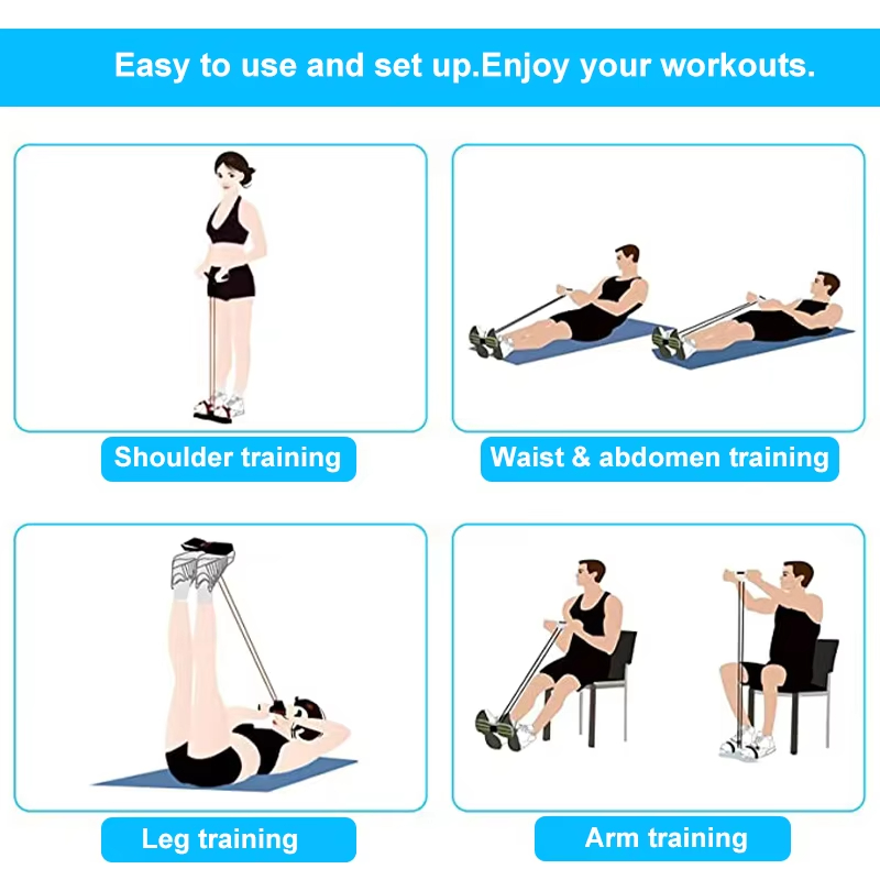 Peralatan Kebugaran Tali Tarik - Yoga Pedal Puller Fitness Equipment ulasan dan harga