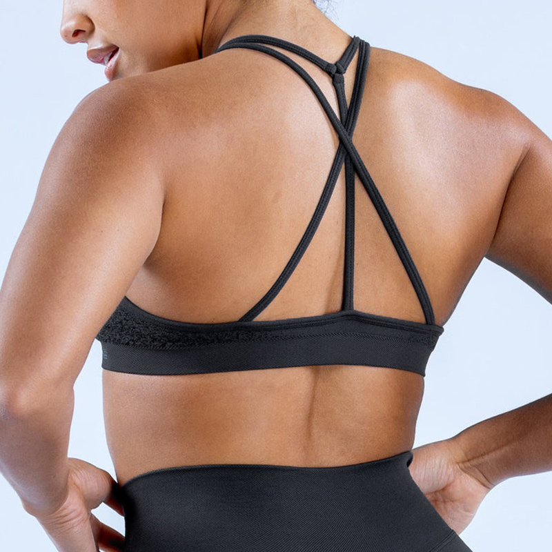 Baju Olahraga Crop Top Push Up - Ignite Yoga Fitness ulasan dan harga
