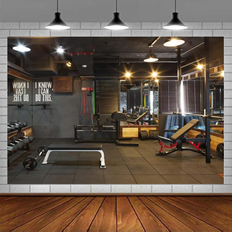 Latar Belakang Fotografi Gym D - Yoga Fitness Video ulasan dan harga