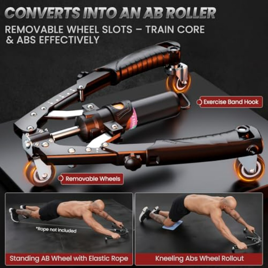 Alat Latihan Otot Lengan Twist - Ab Wheel Roller ulasan dan harga