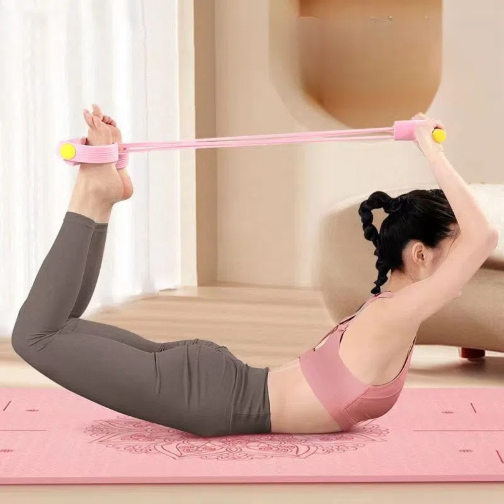 Set Peralatan Kebugaran Resist - Yoga Pedal Puller Fitness Equipment ulasan dan harga