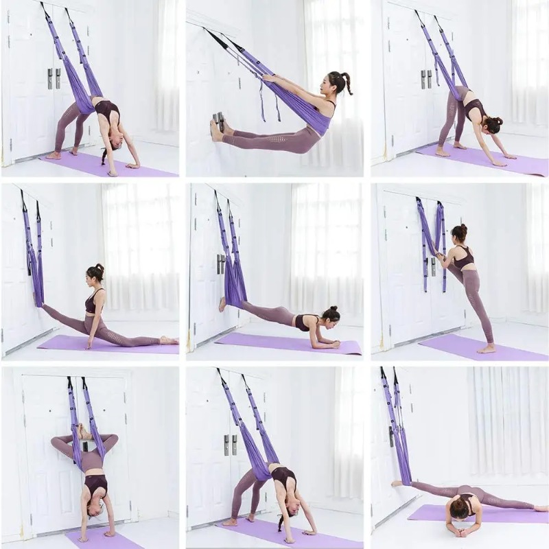 Set Hammock Yoga Udara yang Da - Yoga Swing Aerial ulasan dan harga