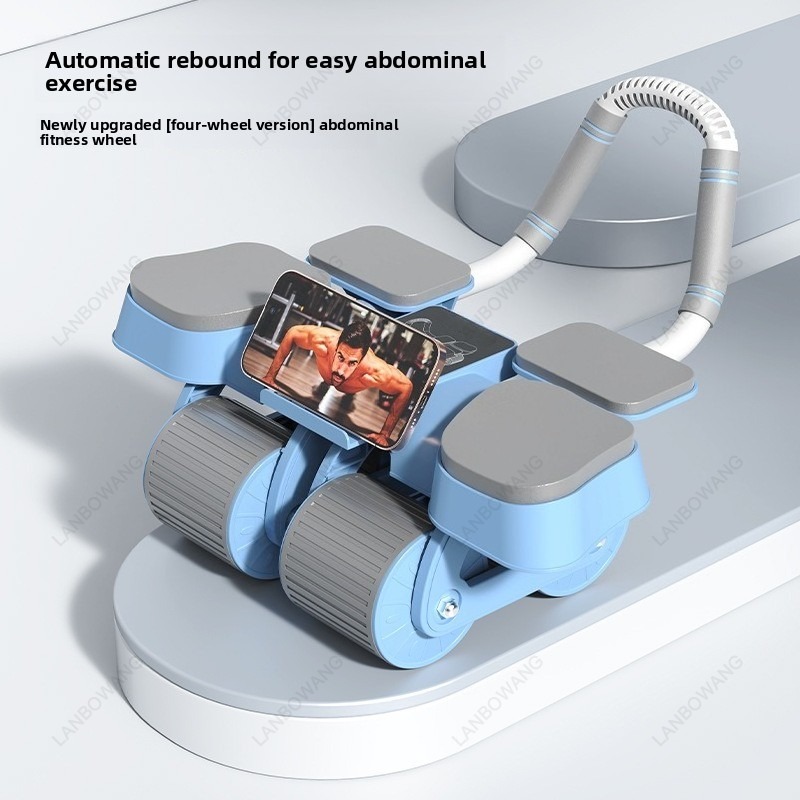 Alat Olahraga Perut Smart 4 Wh - Ab Wheel Roller ulasan dan harga