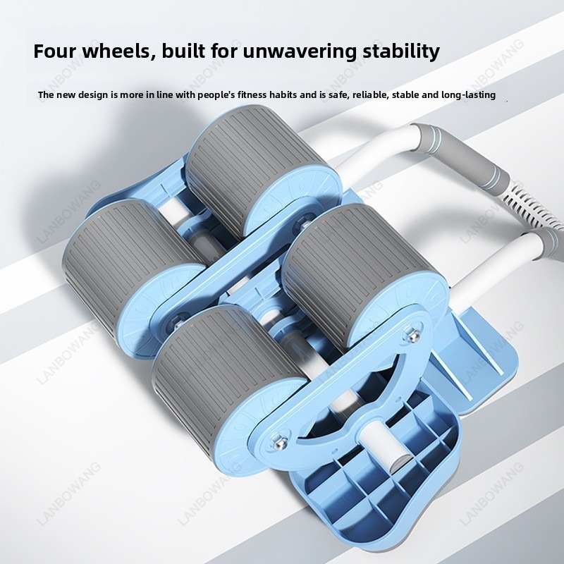 Alat Olahraga Perut Smart 4 Wh - Ab Wheel Roller ulasan dan harga
