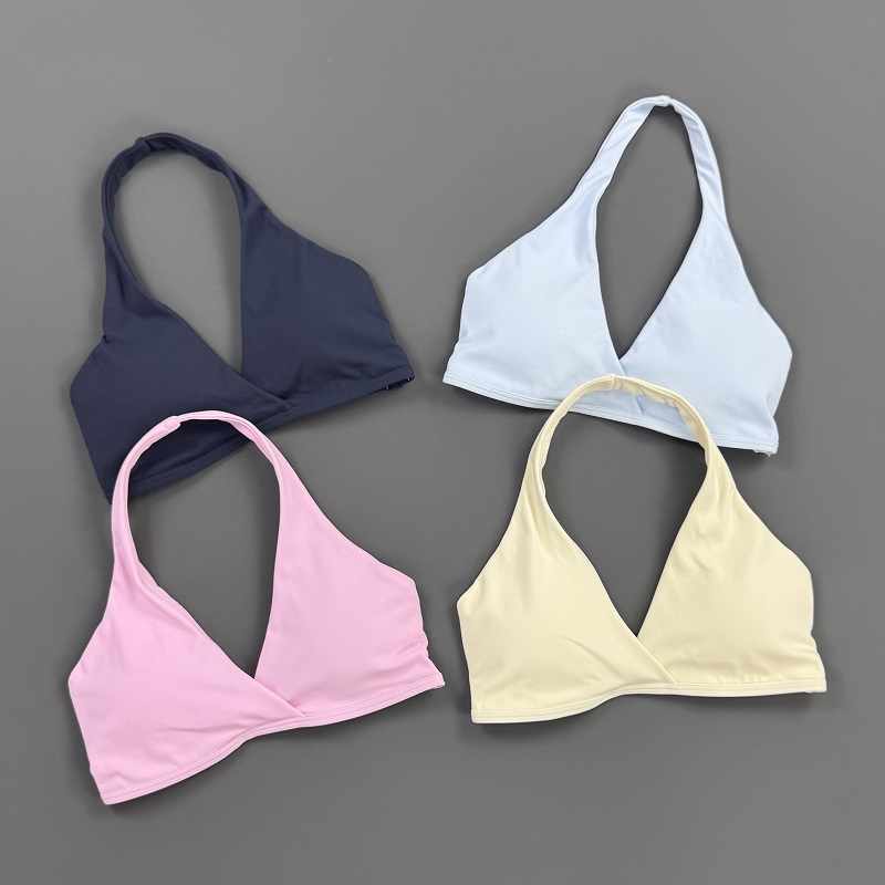 Atasan Gym Wanita Halter Neck  - Yoga Fitness Matte ulasan dan harga
