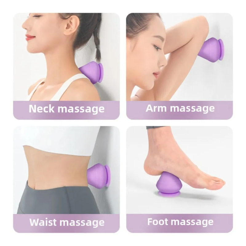 Bola Pijat Silikon Tipe Adsorp - Shoulder Massage Ball ulasan dan harga